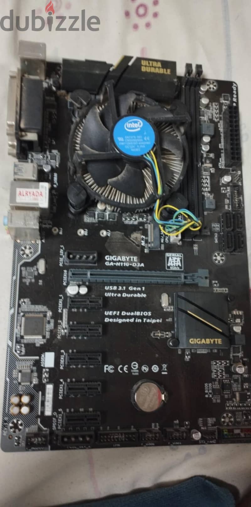 intel core i5 6500 + gigabyte d3a h110 0