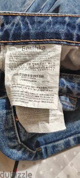 bershka original jeans size 32 3