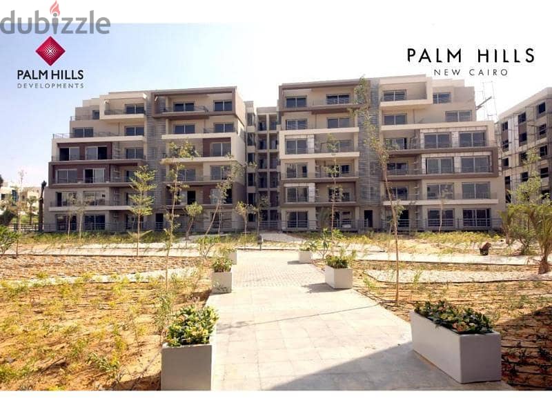 Ground Apartment for sale in Palm Hills New Cairo 2