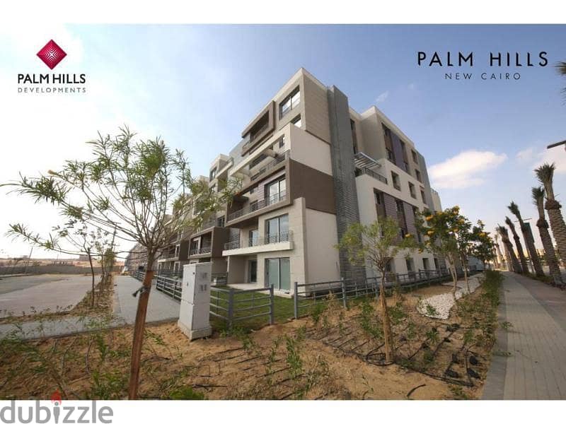 Ground Apartment for sale in Palm Hills New Cairo 10