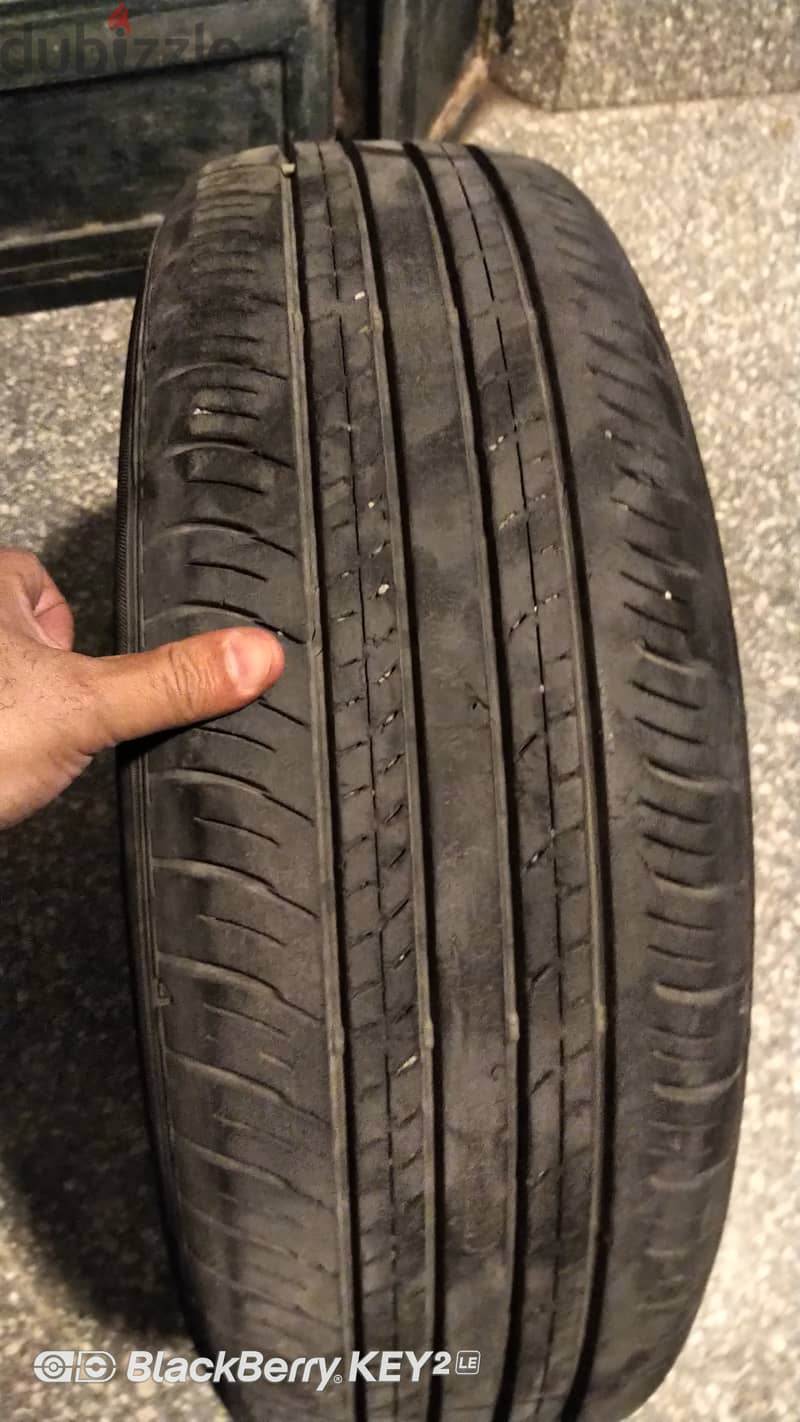 كاوتش دانلوب مقاس 16  - Dunlop - 215/65 R16 - 2020 - Used Tires 1