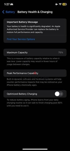 iphone 11 128GB battery 75% 4