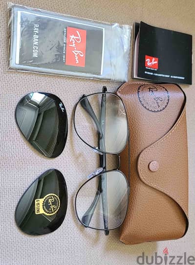 Original Ray-Ban Sunglasses rb3683 نظارة شمسية راي بان مربعة الشكل