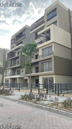 Apartment for sale in installments, fully finished, with air conditioners, ready to move and the price including maintenance and garage.