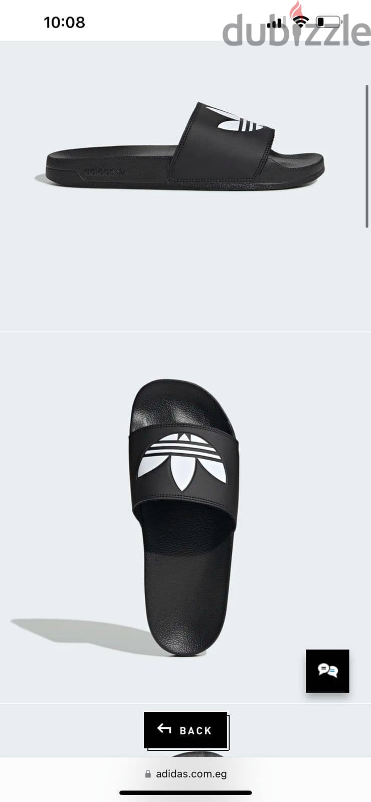Adidas Black Slides 1