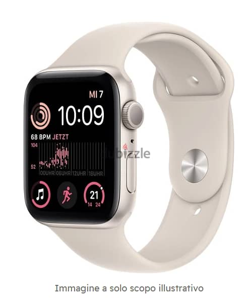 ‎‏Apple Watch SE 2nd Generation (GPS) 44mm starlight  brand new sealed 5