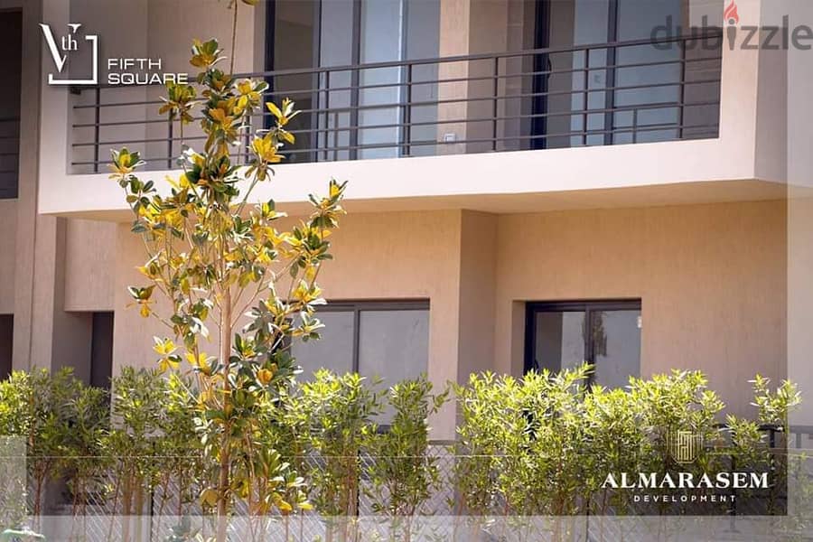 Fully Finished Apartment with Garden 115 M -  Ready to move - in Fifth Square ( Al Marasem ) New Cairo 0