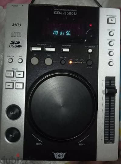 Dj CD Player high copy pioneer single