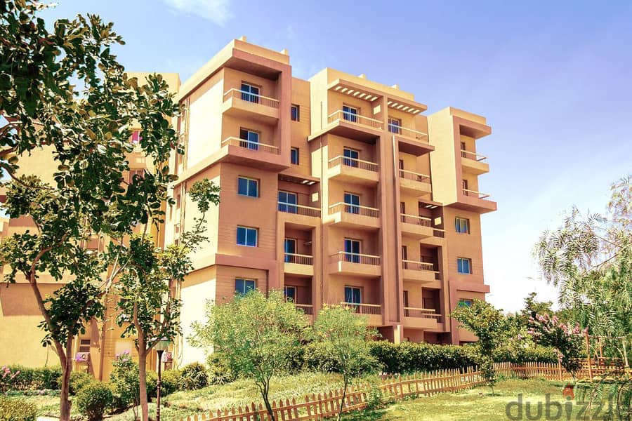 Apartment for sale in Ashgar City Compound in October Gardens with a 5% down payment and the rest over the longest payment period 5