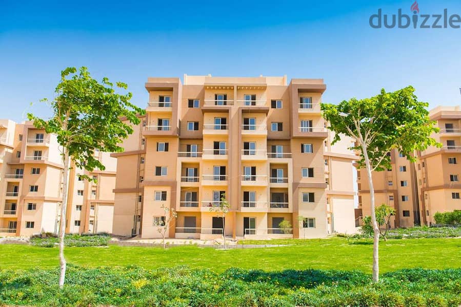 Apartment for sale in Ashgar City Compound in October Gardens with a 5% down payment and the rest over the longest payment period 11