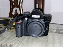 كاميرا نيكون D3200 بحاله روعة