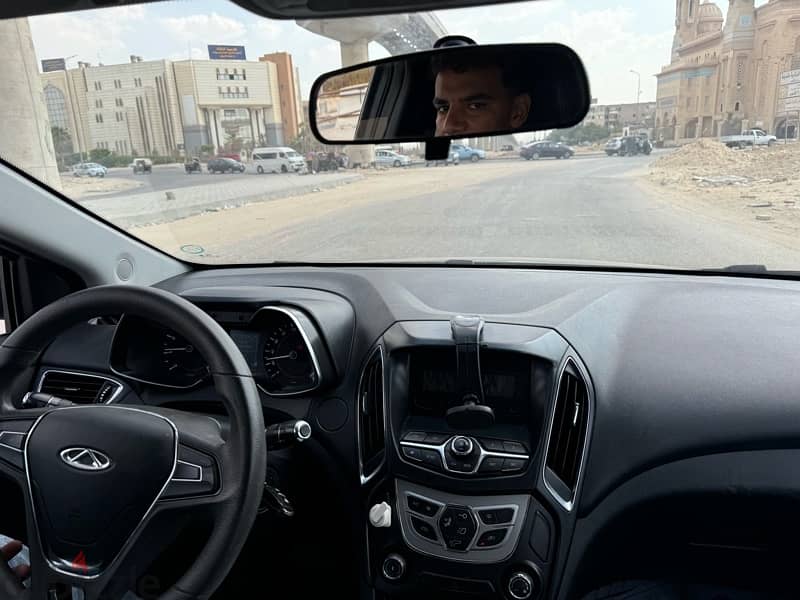 Chery Arrizo 5 model 2023 for rent.  اريزو 5 للايجار 2