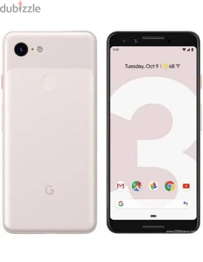 Google Pixel 3 (Not Pink, 64 GB) with 2 new covers & 1 screen protect