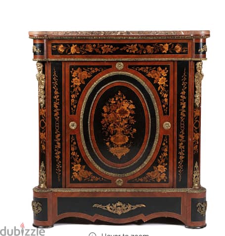 A 20th century Louis XVI style French Maison Jansen marquetry inlaid 0