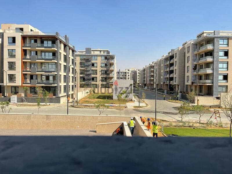 With a 10% down payment, Ready own your apartment with a distinctive roof, 4/3 finishing, in Azad Compound in the heart of the Fifth Settlement 5