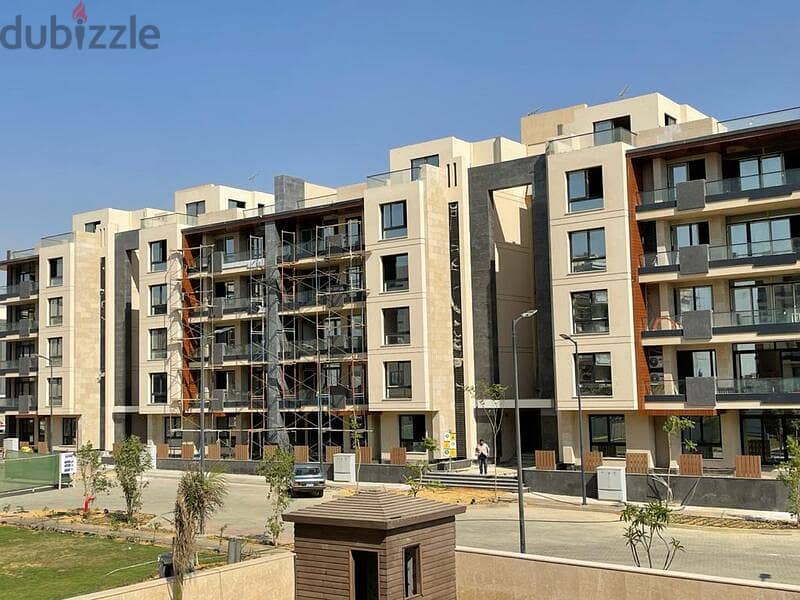 With a 10% down payment, Ready own your apartment with a distinctive roof, 4/3 finishing, in Azad Compound in the heart of the Fifth Settlement 17