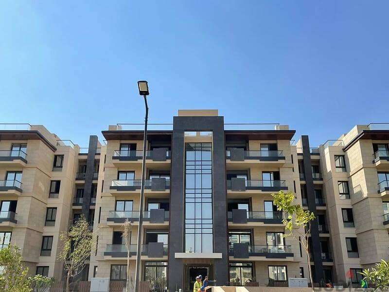 3-bedroom apartment for sale in Azad Compound in the heart of Fifth Settlement | Ready To Move ,4/3 finishing | view of the landscape and the swimming 12