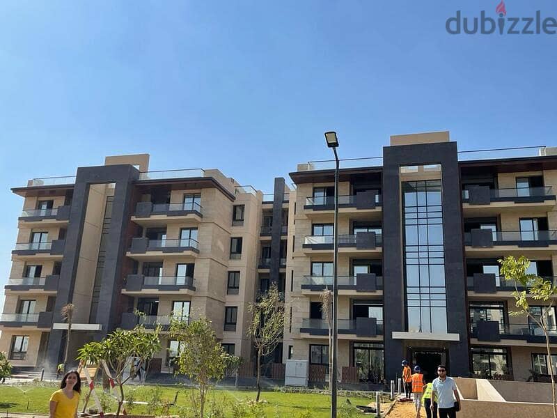 3-bedroom apartment for sale in Azad Compound in the heart of Fifth Settlement | Ready To Move ,4/3 finishing | view of the landscape and the swimming 14