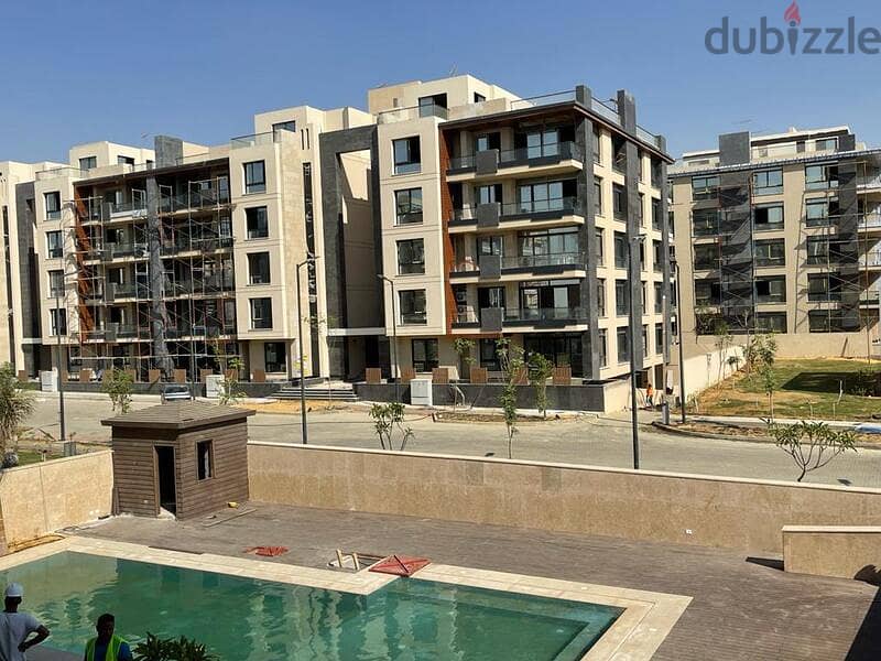 3-bedroom apartment for sale in Azad Compound in the heart of Fifth Settlement | Ready To Move ,4/3 finishing | view of the landscape and the swimming 18