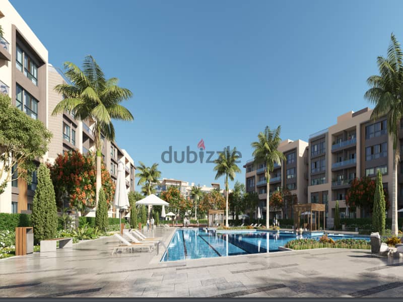 Apartment 205 meters for sale in Azad Compound in the heart of Fifth Settlement | Ready To Move 4/3 finishing | view of the landscape and swimming poo 11