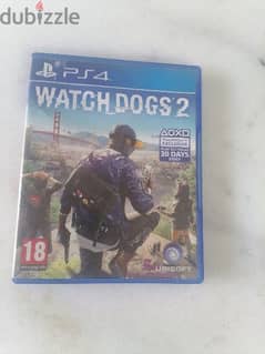 used watch dogs 2 cd (Ps 4)