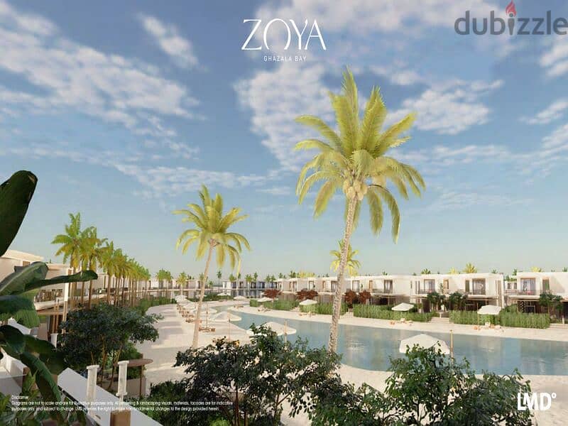 Own a chalet without a down payment and get a discount for a limited period on the price of the unit, fully finished with air conditioners, in Zoya 13