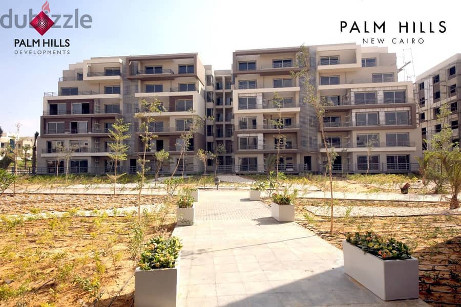 apartment in palm hills compound in cleo phase in prime location with less down payment and installments 7