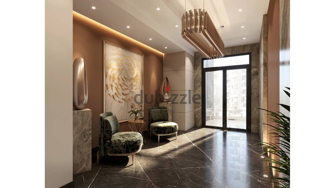 Delivery 2025 Fully finished 3Bed Duplex for sale 8y install New Cairo 4