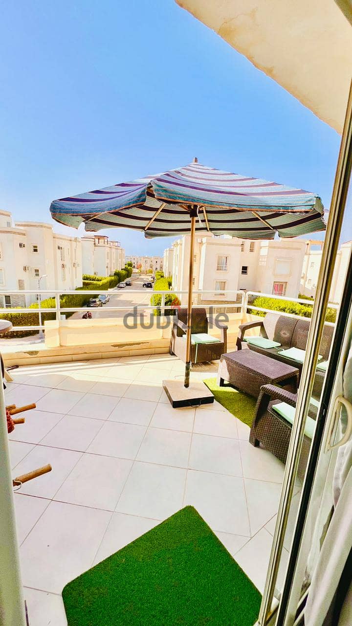 penthouse for rent in amwaj sea view شاليه رووف ايجار امواج يرى البحر 4