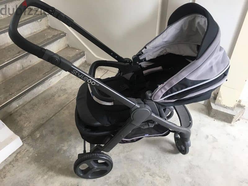 chicco style go up stroller from zero to 25 kilo 0