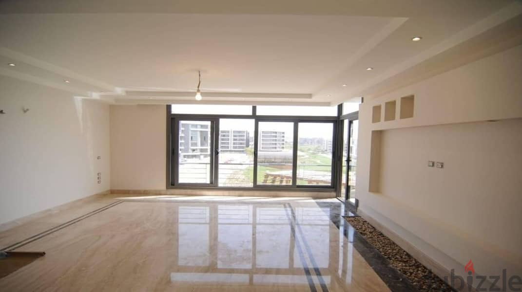 Apartment 208m in the heart of New Cairo with only 10% down payment and the rest over 8 years in Taj City Compound 7