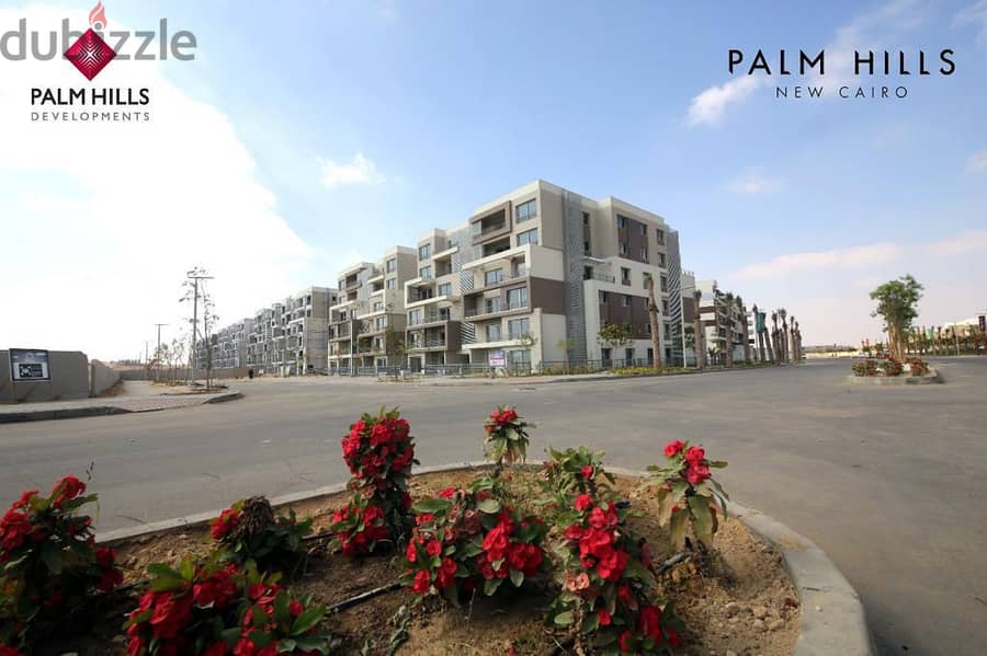 Fully finished apartment for sale in Palm Hills New Cairo, in installments up to 8 years 1