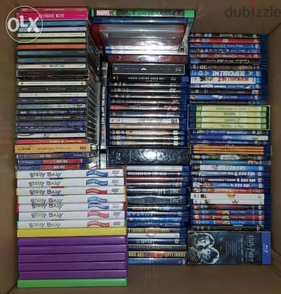 +1000 DVDsاسطوانات افلام