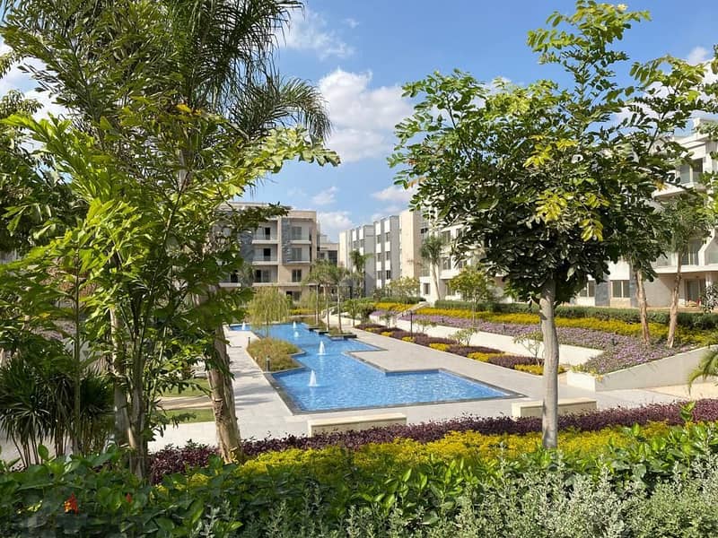 Apartment for sale, immediate receipt, with a garden in Golden Square, with a 10% down payment, in the Galleria, Fifth Settlement  Compound Galleria R 0
