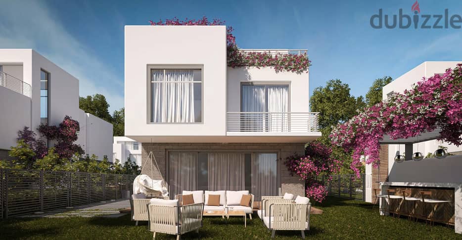 Own a twin house with a garden of 212 meters with a 24% discount on cash fully finished with a 10% down payment in the North Coast - Al Qamzi | Seaz 0