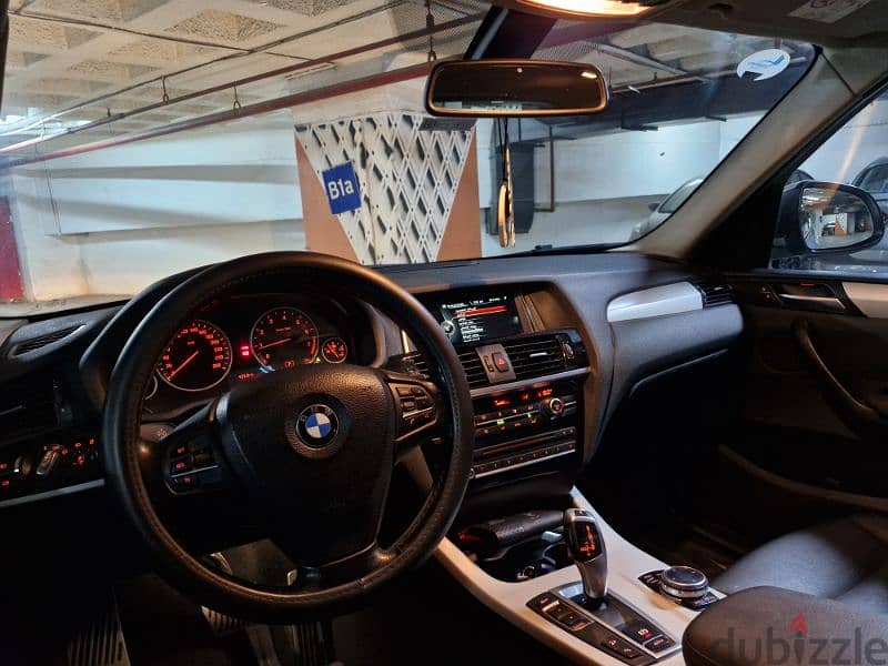 BMW X3 Top Line Panorama 2015 حالة ممتازة جدا فبريكة بالكامل 5