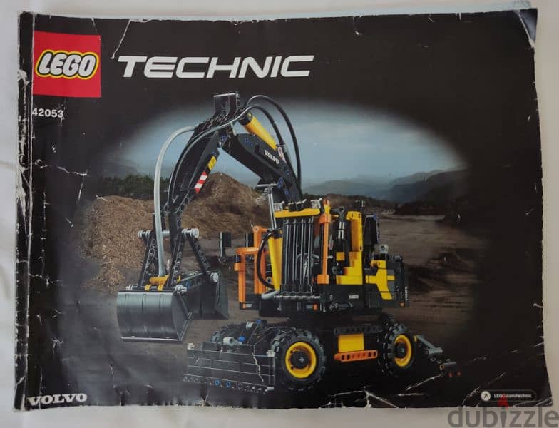 Lego technic Volvo EW160E 0