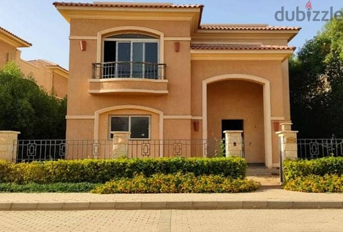 Villa for sale in Stone Park Katameya New Cairo 294m with installments  ستون بارك قطامية  التجمع الخامس 5