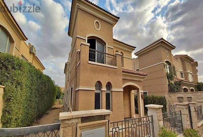 Villa for sale in Stone Park Katameya New Cairo 294m with installments  ستون بارك قطامية  التجمع الخامس 6