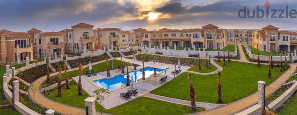 Villa for sale in Stone Park Katameya New Cairo 294m with installments  ستون بارك قطامية  التجمع الخامس 13