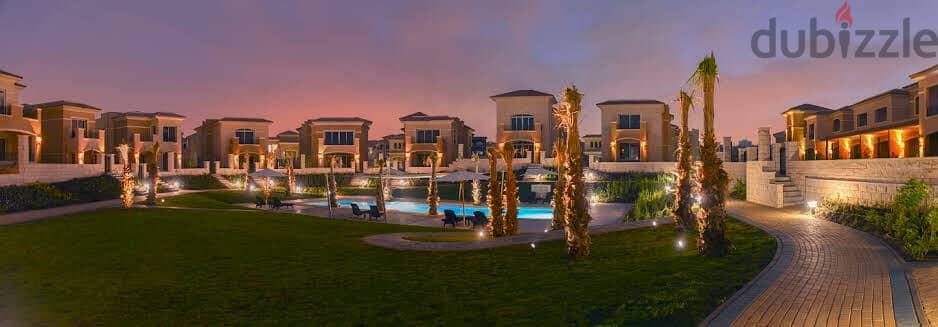 Villa for sale in Stone Park Katameya New Cairo 294m with installments  ستون بارك قطامية  التجمع الخامس 14