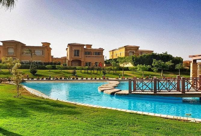 Villa for sale in Stone Park Katameya New Cairo 294m with installments  ستون بارك قطامية  التجمع الخامس 21