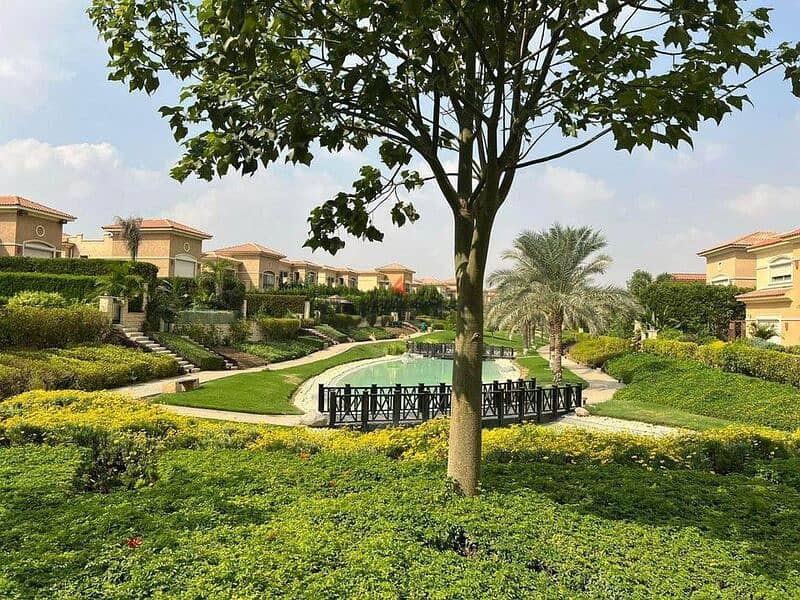 Villa for sale in Stone Park Katameya New Cairo 294m with installments  ستون بارك قطامية  التجمع الخامس 38