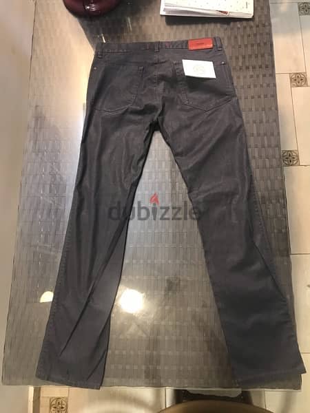 HUGO BOSS Leather trousers 0