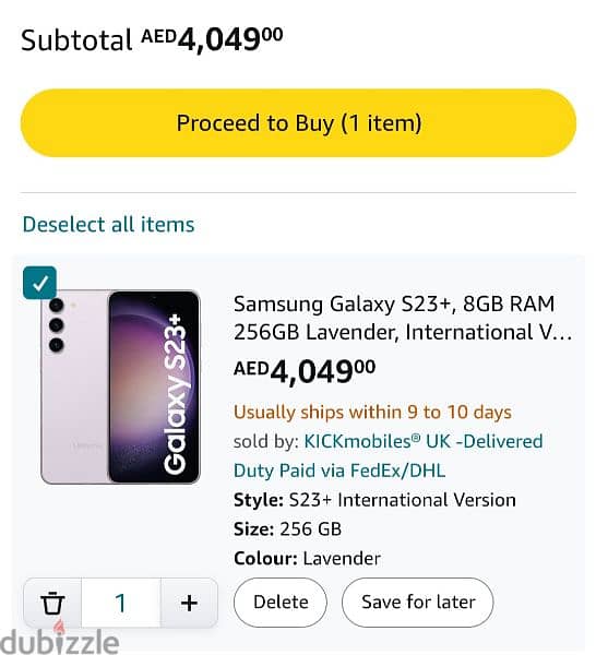 Samsung Galaxy S23 Plus Like new 1