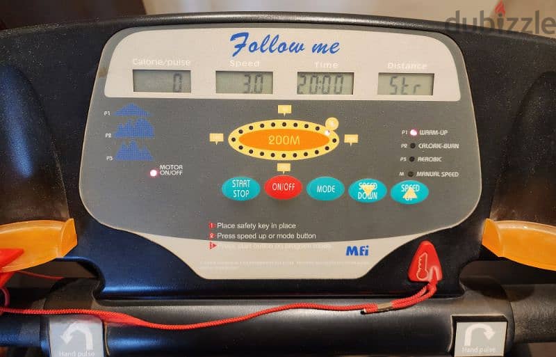 Treadmill American Motion Fitness model 8618 - HP 2.75 مشايه كهربائيه 14