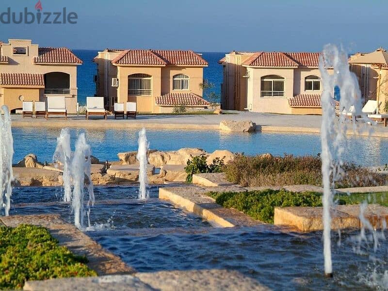 فيلا صف اول علي بحر لقطة باقل مقدم للبيع متشطب في العين السخنه - villa for sale first raw sea view in telal ain sokhna 5