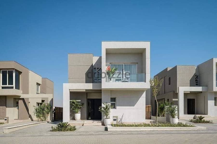 للبيع فيلا ارضي بجاردن علي فيو بحري متشطبة بسعر لقطة في اكتوبر بالم هيلز badya - townhouse finished hot price in Palm Hills October badya 2