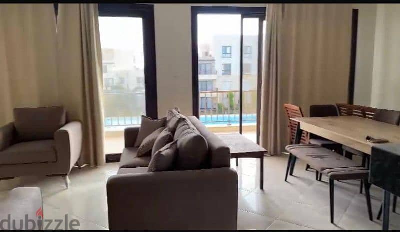 for rent penthouse lagoon view marassi للايجار مراسي 2