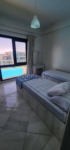 penthouse direct on lagoon for rent marassi للايجار مراسي اول استخدام 6